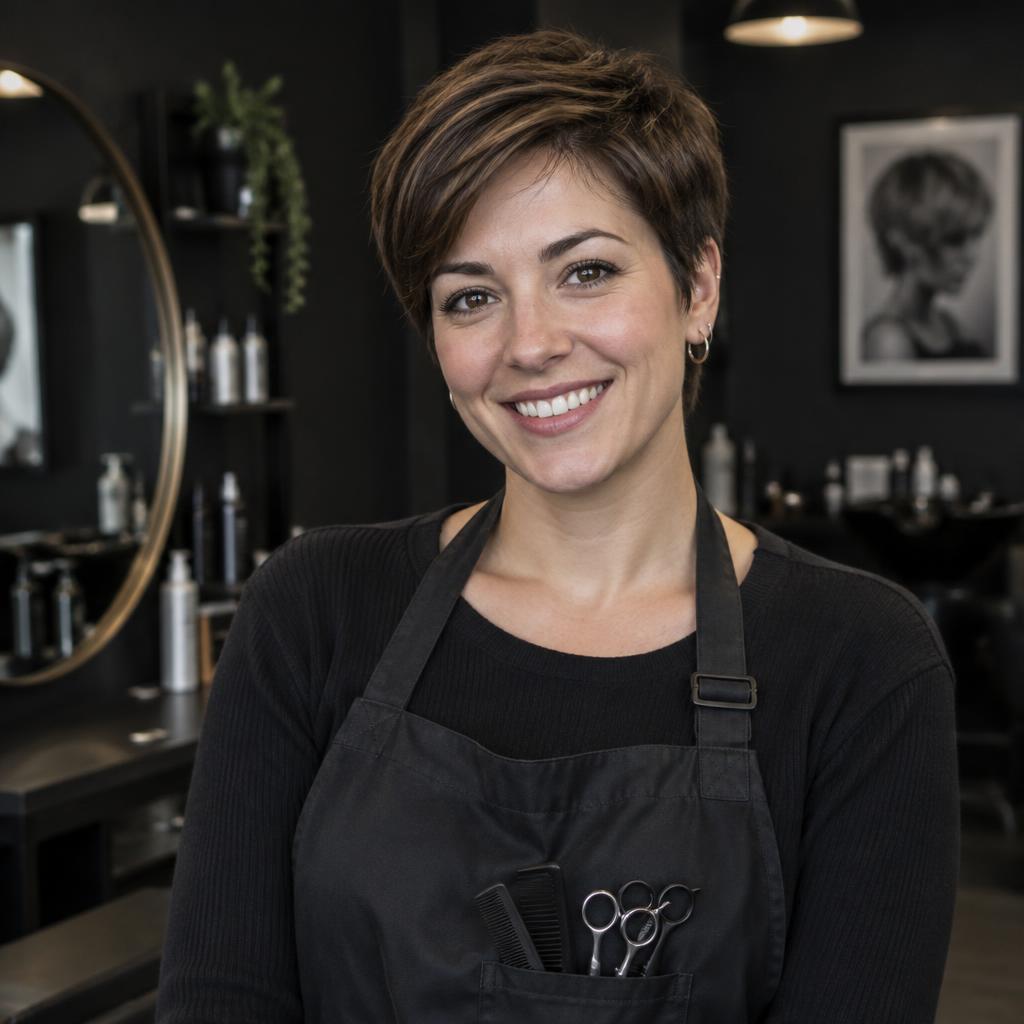 Camille, Coiffeuse visagiste